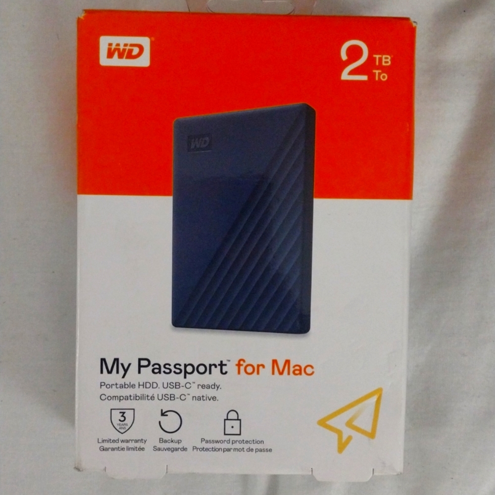 BRAND NEW - My Passport for Mac 2TB